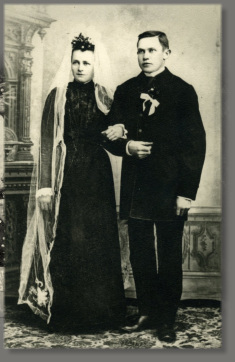 Heinrich Meyer und Marie Stöckmann, Hochzeit im Jahre 1902