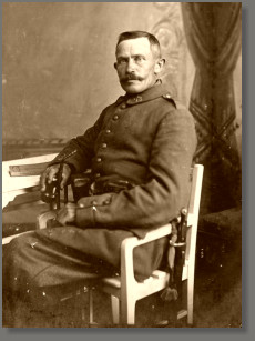 Heinrich Meyer, im Kriegseinsatz um 1916
